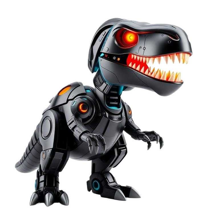 REX-9 robotic mascot